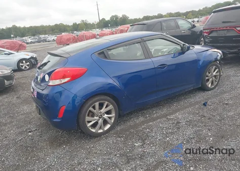 2016 Hyundai Veloster from USA, damaged, VIN KMHTC6AD4GU262613